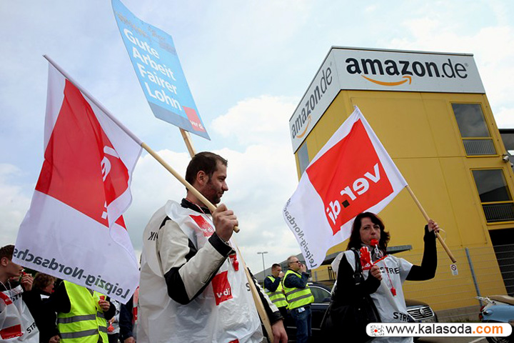 کارمندان آمازون در ایتالیا و آلمان اعتصاب کردند|کالاسودا
