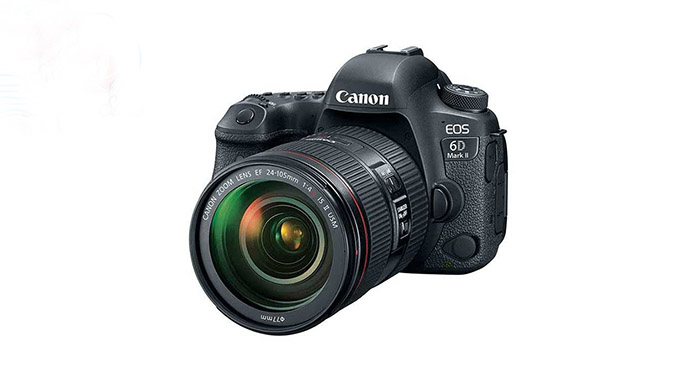 بهترین دوربین دیجیتال 2018 ،دوربین Canon EOS 6D II