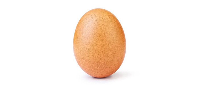 عکس یک تخم مرغ توانست رکورد پربازدیدترین عکس اینستاگرام را بشکند!