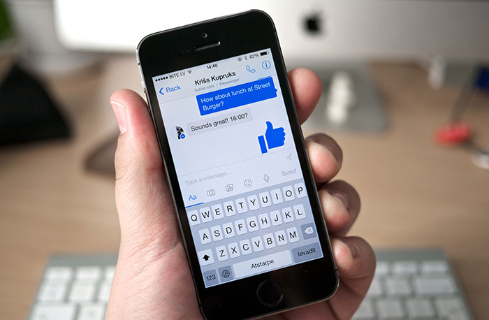 چگونگی حذف پیام در اپلیکیشن فیسبوک مسنجر