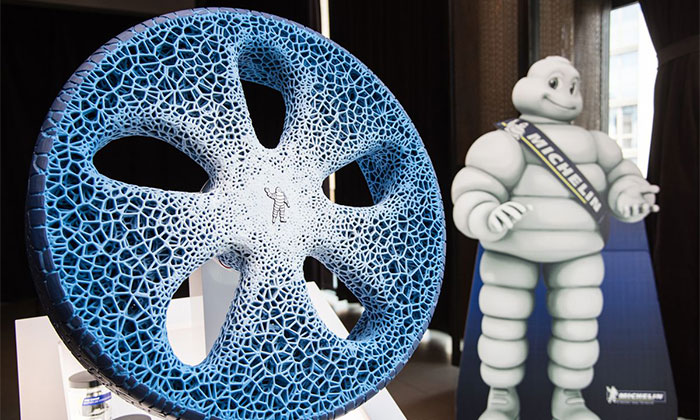 چرخ هوشمند سازگار با محیط زیست توسط پرینتر سه بعدی ساخته شد