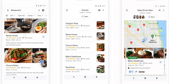 نحوه سفارش آنلاین غذا از طریق سرچ یا نقشه گوگل