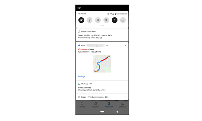 نقشه گوگل برای رانندگان