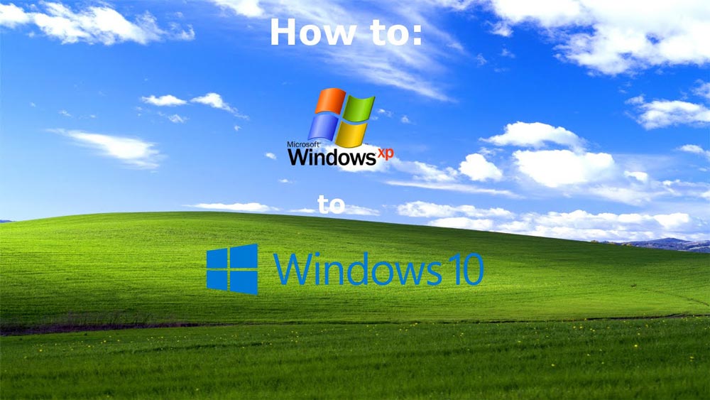 چگونگی ارتقای ویندوز XP