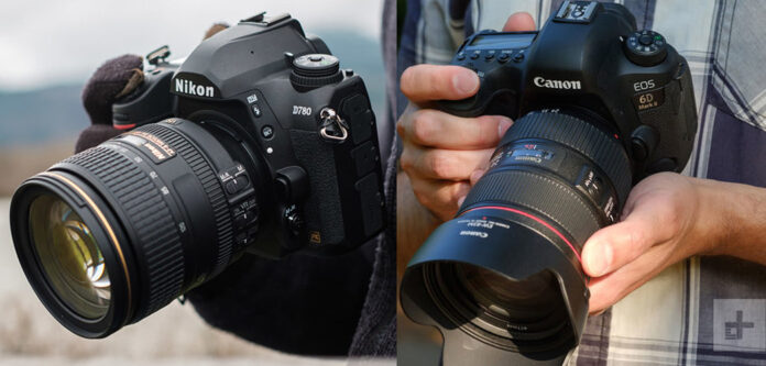 مقایسه دو دوربین Canon EOS 6D و Nikon D780