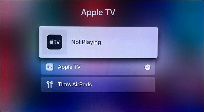 اتصال مستقیم ایرپاد Airpods به Apple TV 