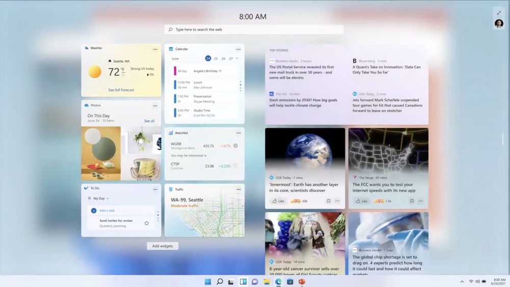 منوی جدید استارت ویندوز Windows 11